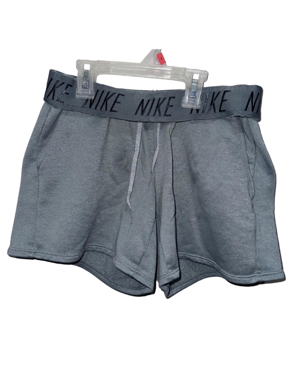 Grey cozy Nike athletic shorts